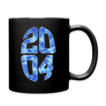22 YEARS OLD 2004 22ND BIRTHDAY - Full Colour Mug - black - Right