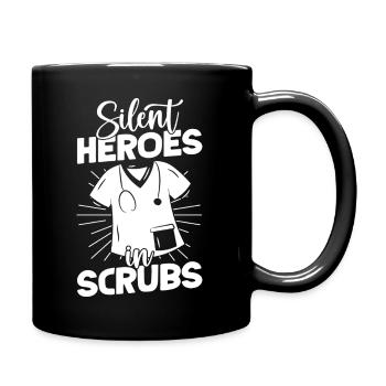 Anesthesiologist Heroes In Scrub Specialist - Tasse einfarbig - Schwarz - Rechts