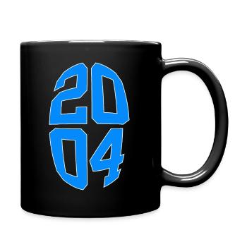 22 YEARS OLD 2004 22ND BIRTHDAY - Full Colour Mug - black - Right