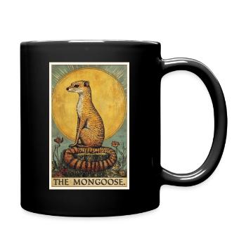 La mangouste de la mangouste - Mug uni - noir - Droite