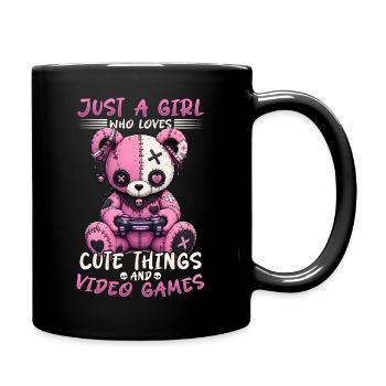 Pastel Goth Soft Goth Gaming Gamer - Tasse einfarbig - Schwarz - Rechts