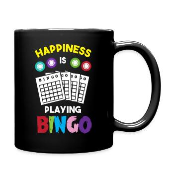 Bingo - Full Colour Mug - black - Right