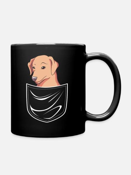 Chesapeake Bay Retriever - Tasse einfarbig - Schwarz