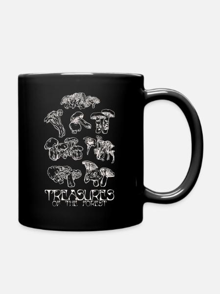 SCHÄTZE DES WALDES - Tasse einfarbig - Schwarz