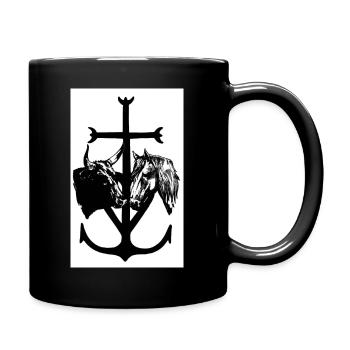 camargue - Mug uni - noir - Droite