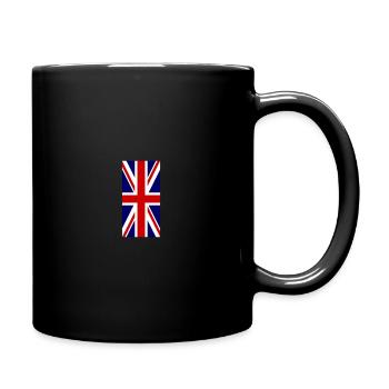 union jack - Tasse einfarbig - Schwarz - Rechts