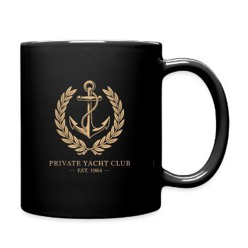 Yacht Private Club - Full Colour Mug - black - Right