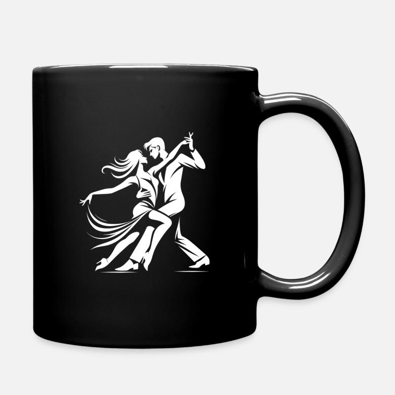 Silhouette de danseuse - Mug uni - noir