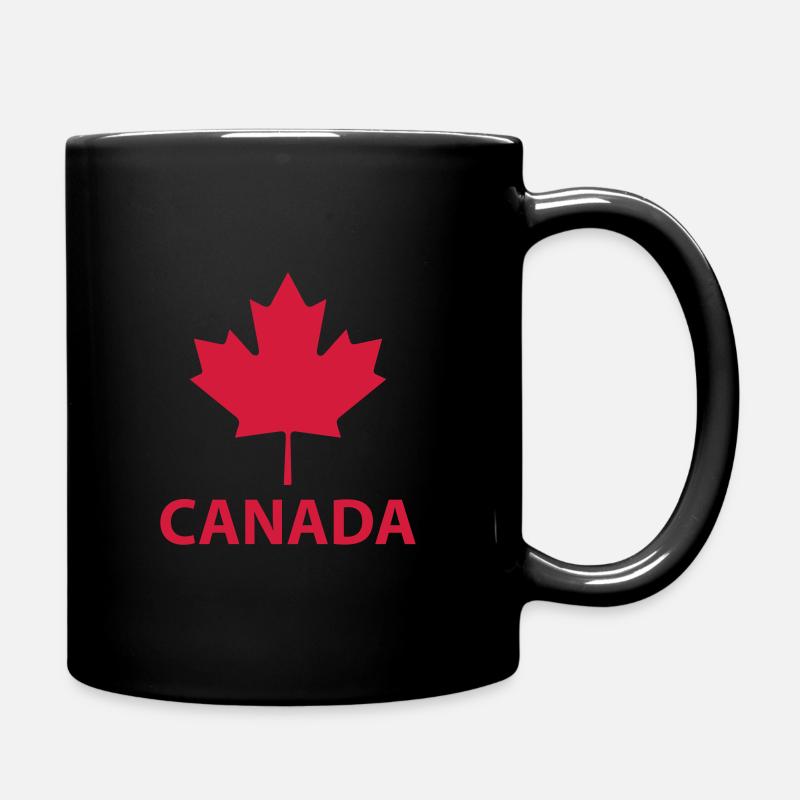 Canada - Tasse einfarbig - Schwarz