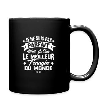Pas parfait mais le meilleur frangin du monde - Mug uni - noir - Droite