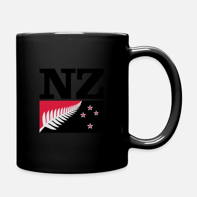 New Zealand Design 2 - Mug uni - noir