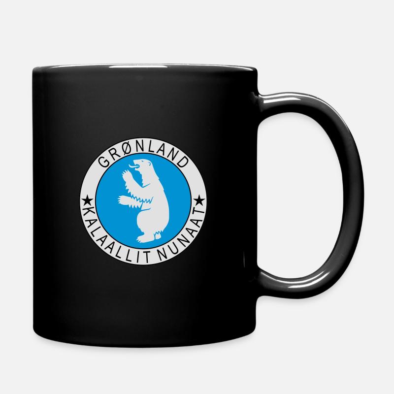 Greenland - Tasse einfarbig - Schwarz