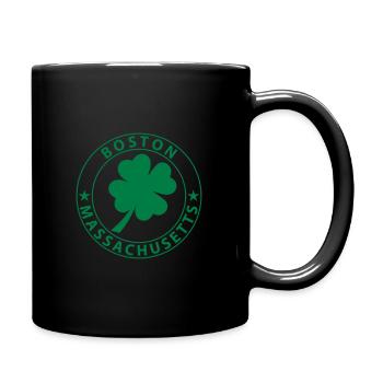 Boston - Tasse einfarbig - Schwarz - Rechts
