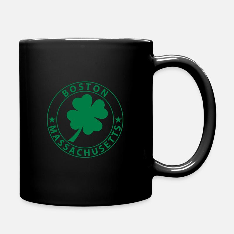 Boston Design - Mug uni - noir