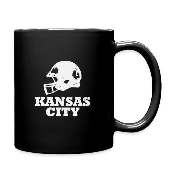 Football Kansas City - Full Colour Mug - black - Right