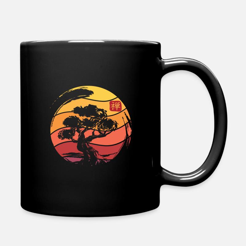 Plante d'arbre japonais - Mug uni - noir