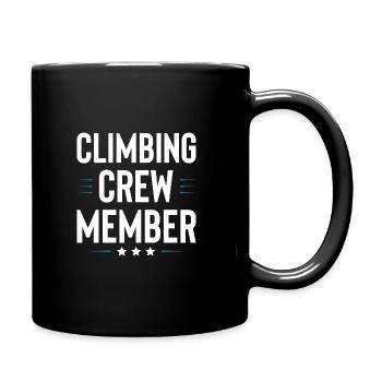 Climbing Crew - Full Colour Mug - black - Right