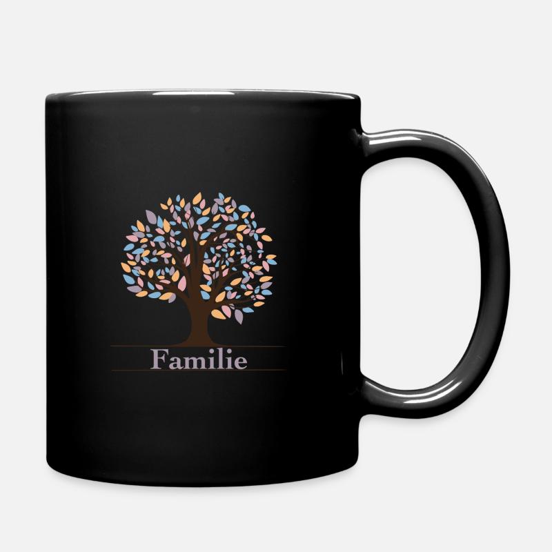 Arbre généalogique - Mug uni - noir