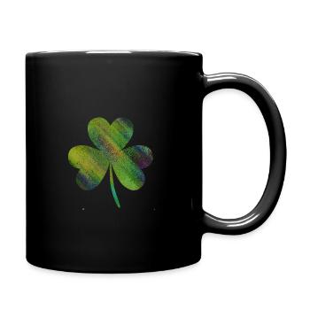 lucky charm - Full Colour Mug - black - Right