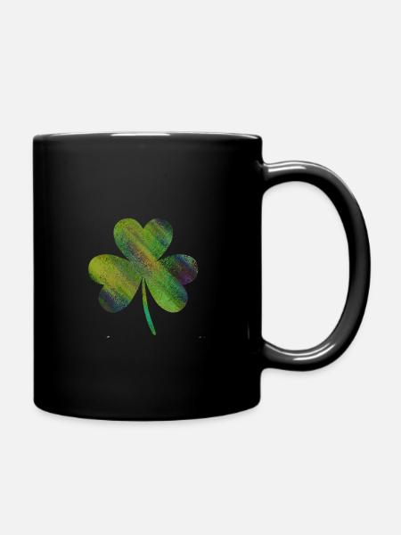Glücksbringer - Tasse einfarbig - Schwarz