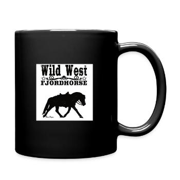 Western Fjord Horse - Full Colour Mug - black - Right