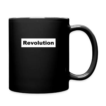 Revolution - Full Colour Mug - black - Right