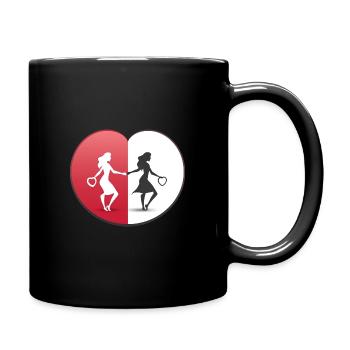 Meilleurs ami - Mug uni - noir - Droite