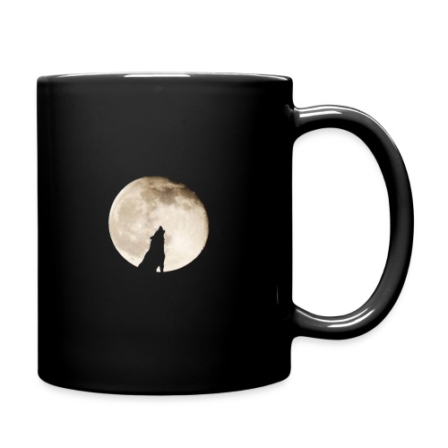 The wolf with the moon - Mug uni