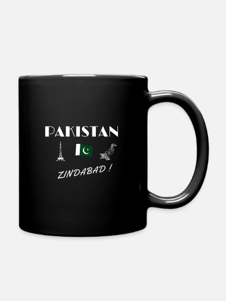 Pakistan zindabad - Full Colour Mug - black