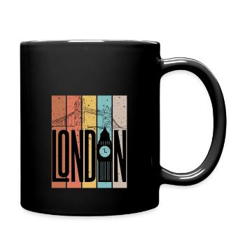 Couleur de Londre - Tasse einfarbig - Schwarz - Rechts