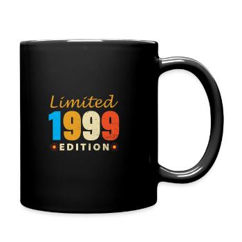 Year of birth 1999 limited edition - Full Colour Mug - black - Right