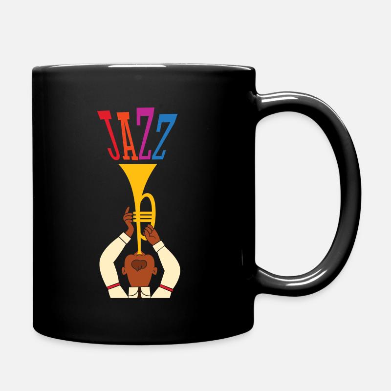 Jazz - Tasse einfarbig - Schwarz