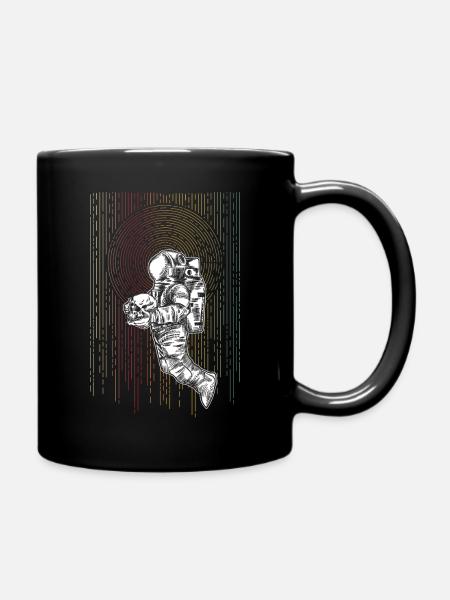 astronaute - Mug uni - noir
