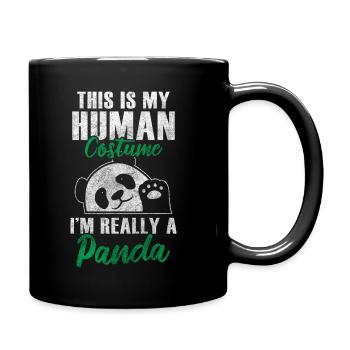Panda Géant Panda Chine Mignon - Mug uni - noir - Droite