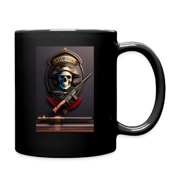 sniper 4 - Mug uni - noir - Droite