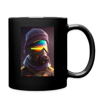 sniper - Full Colour Mug - black - Right