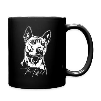 Thai Ridgeback Portrait Chien Chiens Wilsigns - Mug uni - noir - Droite