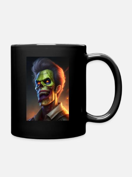 Zombie - Tasse einfarbig - Schwarz