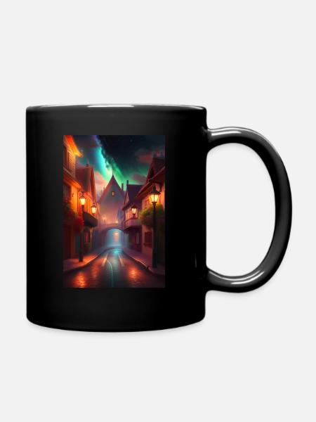 Village mystique - Mug uni - noir