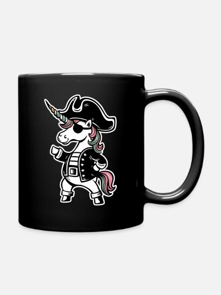 Licorne Licornes Créatures mythiques Mystique - Mug uni - noir