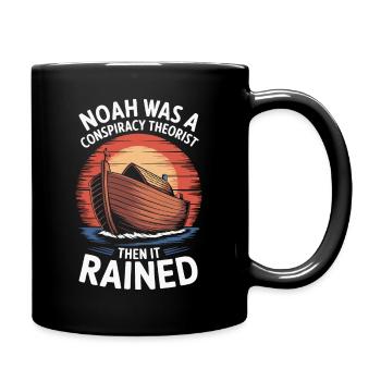 Théoricien du complot Théorie du complot - Mug uni - noir - Droite