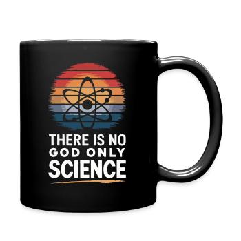 Atheismus Atheist Anti-Religion Agnostiker - Tasse einfarbig - Schwarz - Rechts