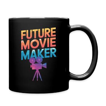 Filmemacher Filmregisseur Kameramann Film - Tasse einfarbig - Schwarz - Rechts