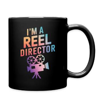 Filmemacher Filmregisseur Kameramann Film - Tasse einfarbig - Schwarz - Rechts