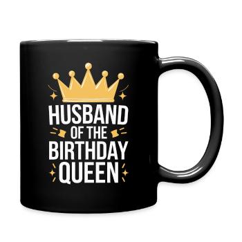 Husband, Spouse, Family, Wedding - Full Colour Mug - black - Right