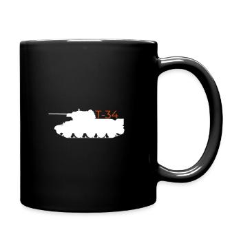 T34 - Full Colour Mug - black - Right