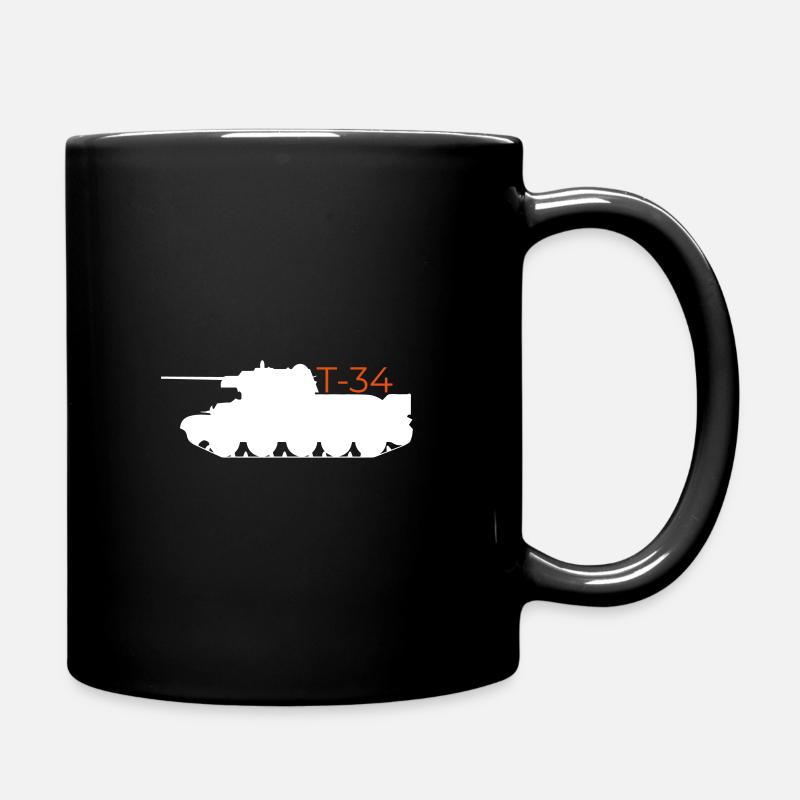 T34 - Full Colour Mug - black