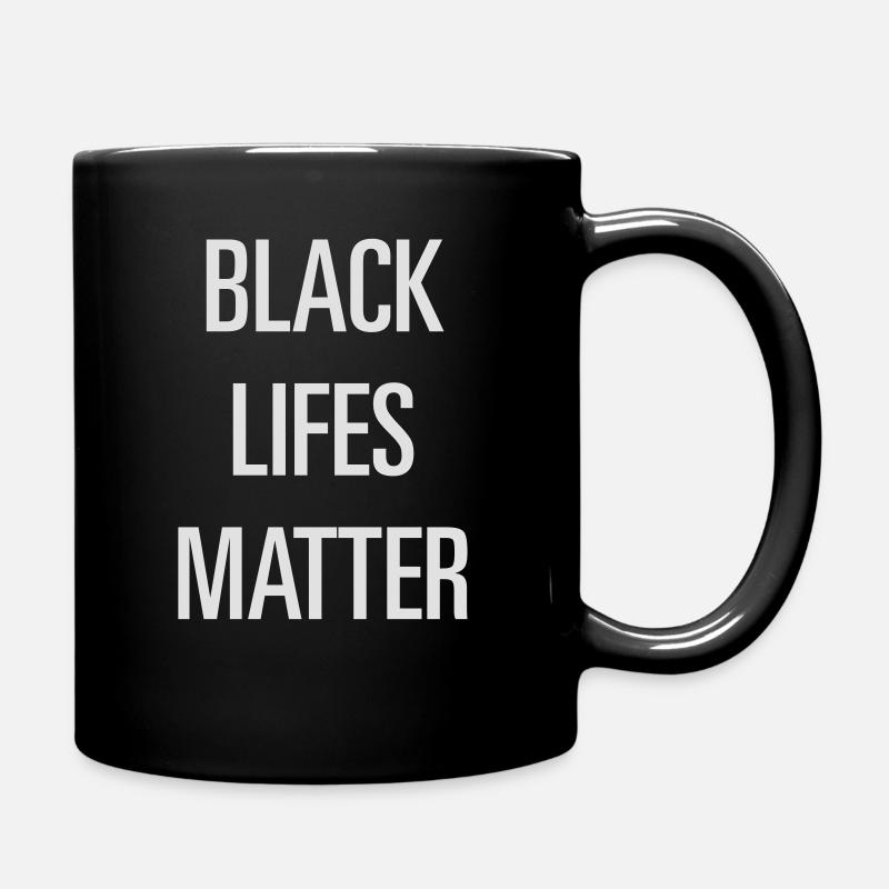 BLACK LIFES MATTER - Mug uni - noir