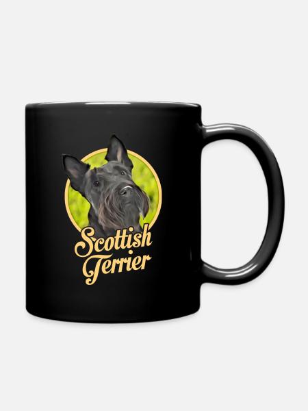 Terrier écossais - Mug uni - noir