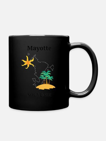 Mayotte souvenir 3 - Mug uni - noir